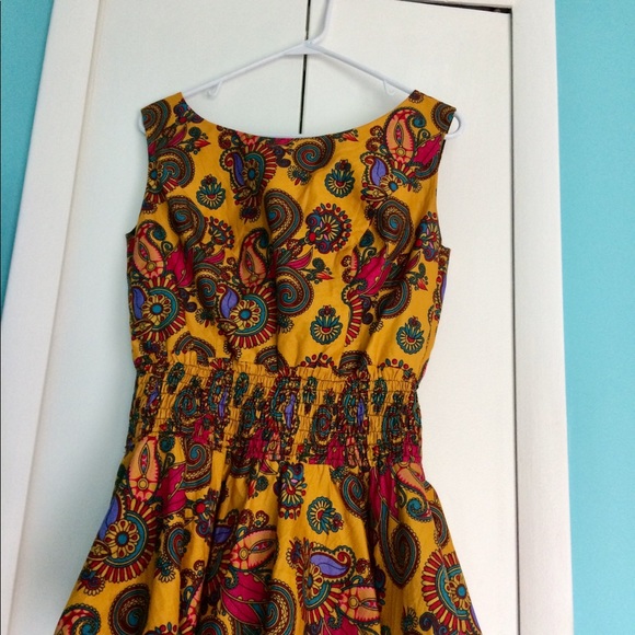 ❌🚫SOLD 🛑Multi-colored Peplum Top - Picture 2 of 6